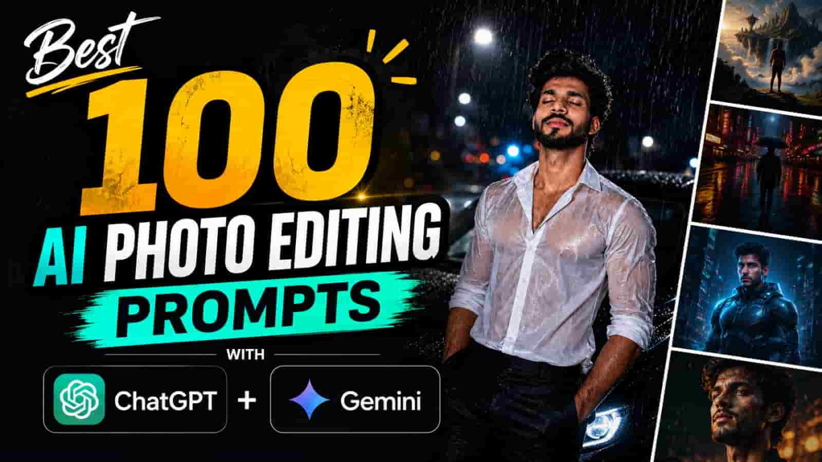 Rain Ai Photo edit Prompt