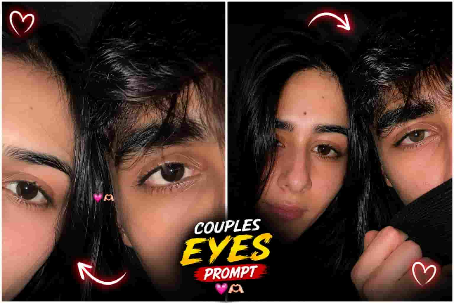 Viral Couples Eyes AI Photo Editing