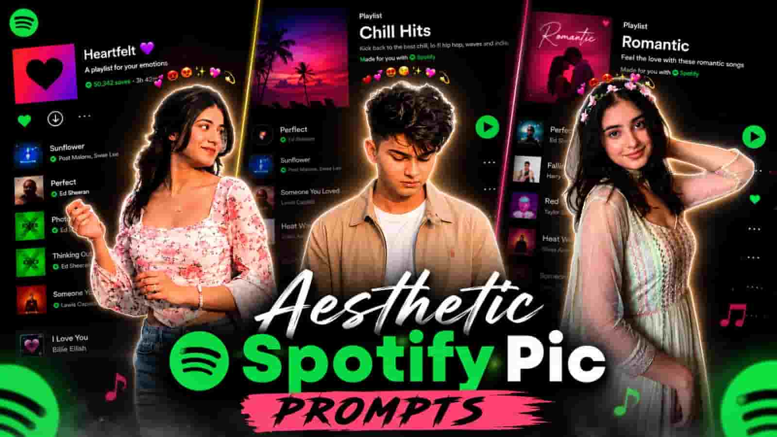 Aesthetic Spotify Background Photo Prompt - Vipul Squad